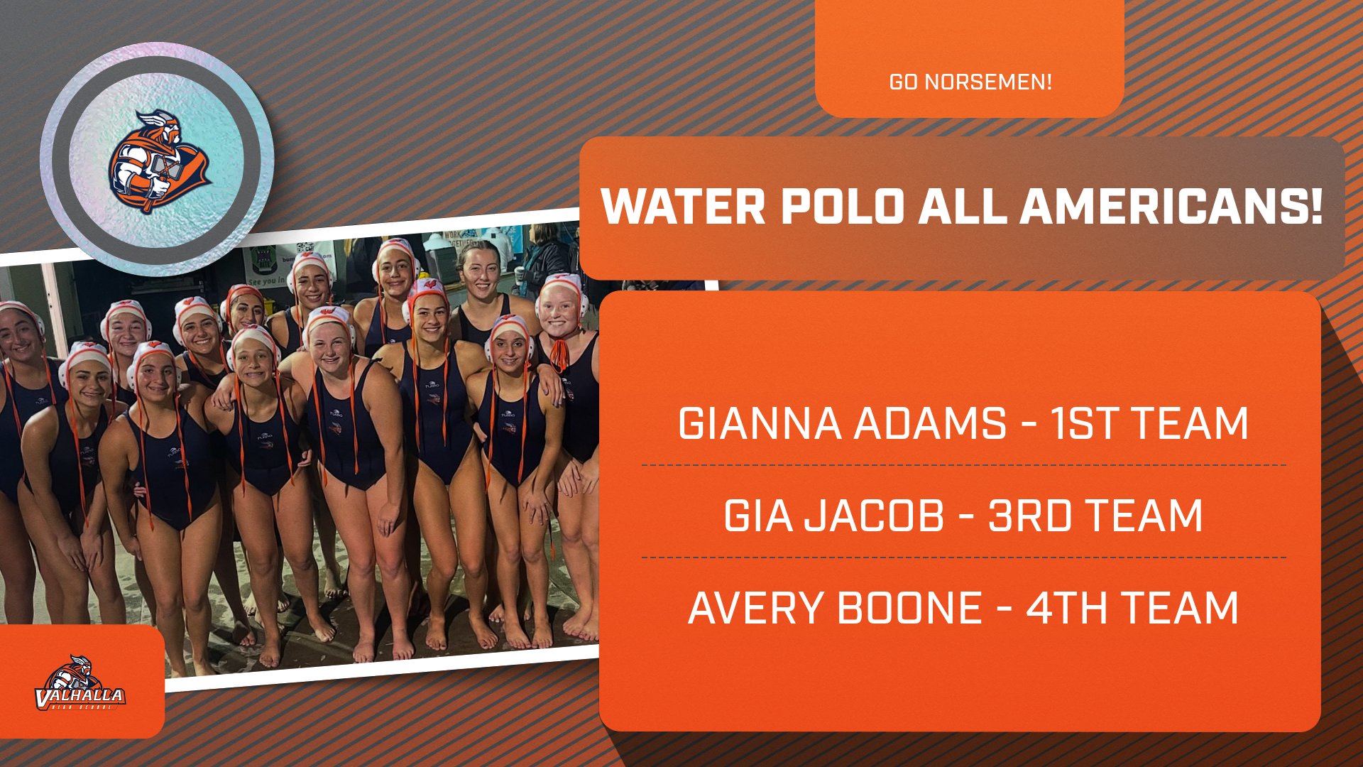 Water Polo All Americans!