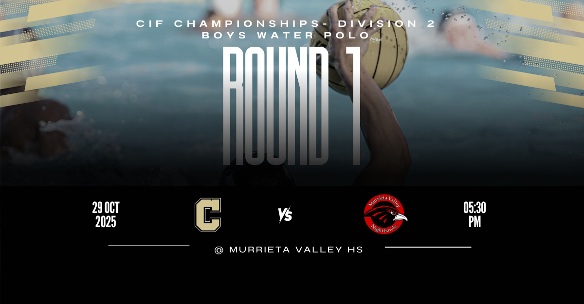Boys Water Polo in CIF Division 2 Championships on Wednesday