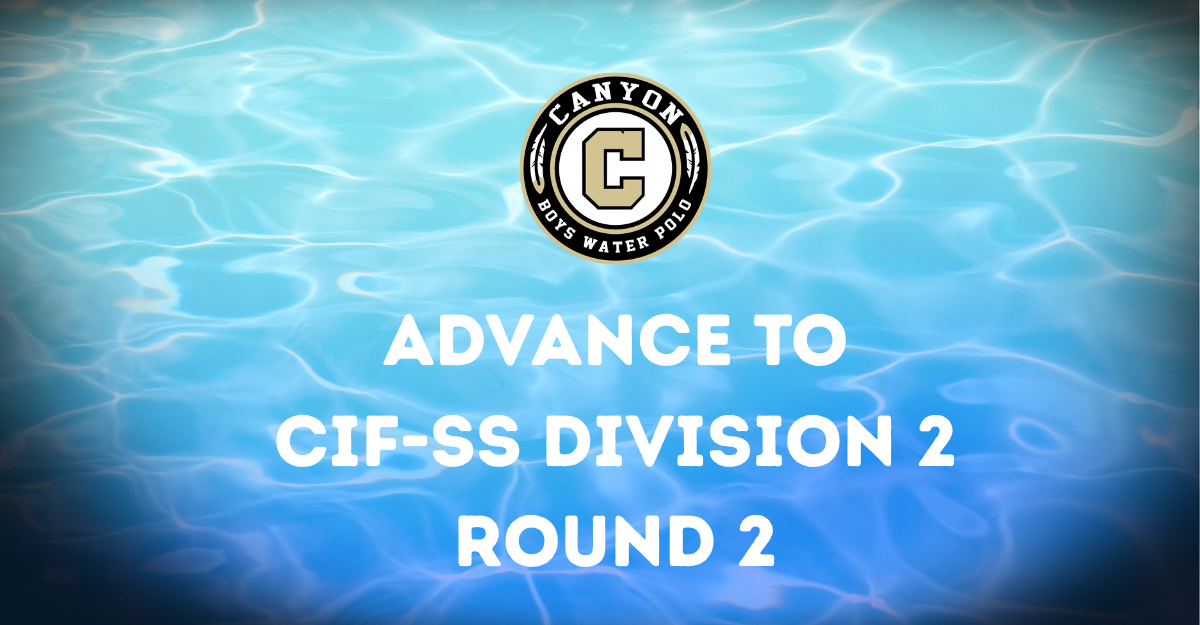 Boys Water Polo Advances to Round 2 in CIF-SS Championships