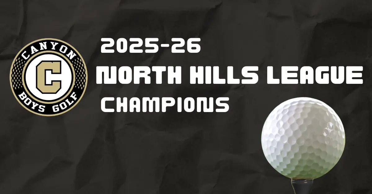 Boys Golf are North Hills League Champs!