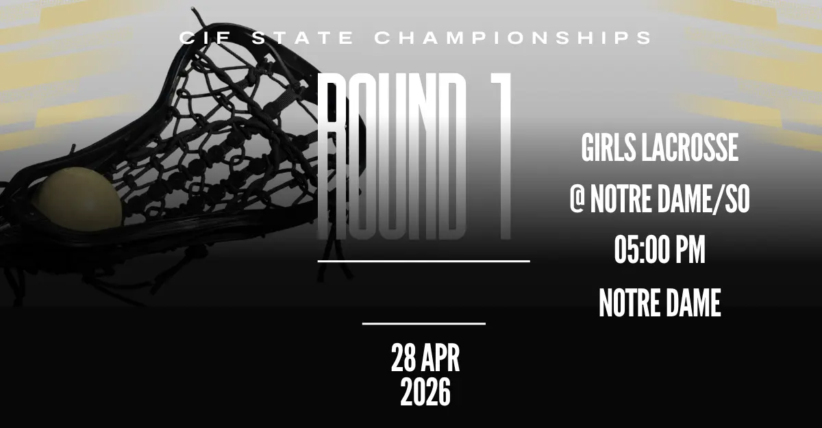 Girls Lacrosse Faces Notre Dame/SO on Tuesday, April 28