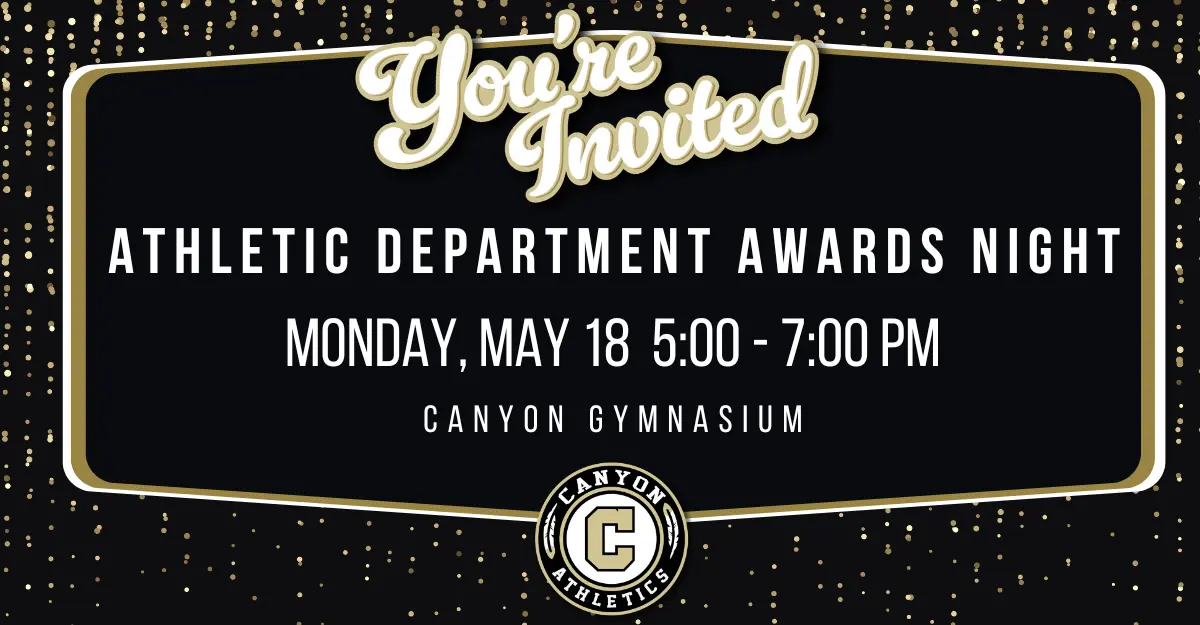 Athletic Department Awards Night Next Week