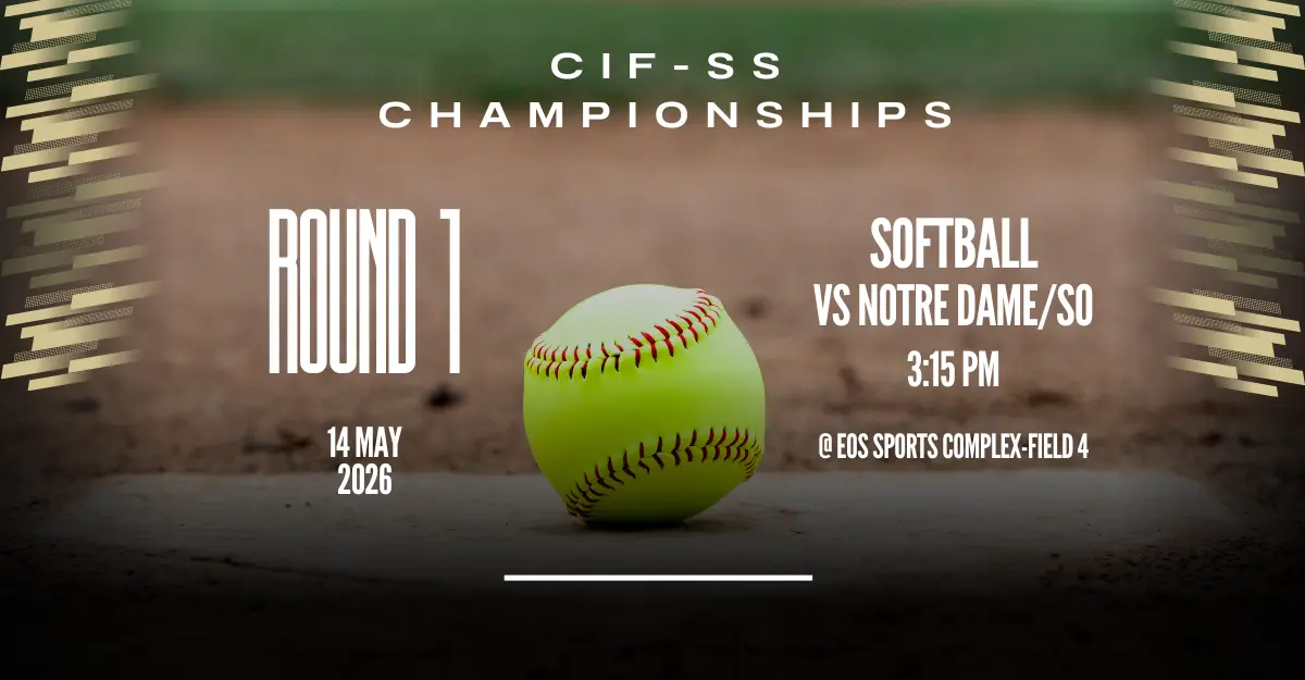 Softball begins CIF-SS Division 1 Championships