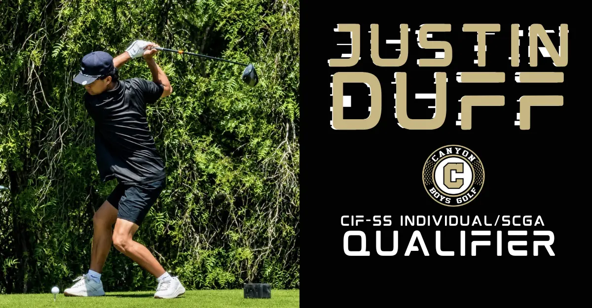 Justin Duff Qualifies for CIF Individual Championships!