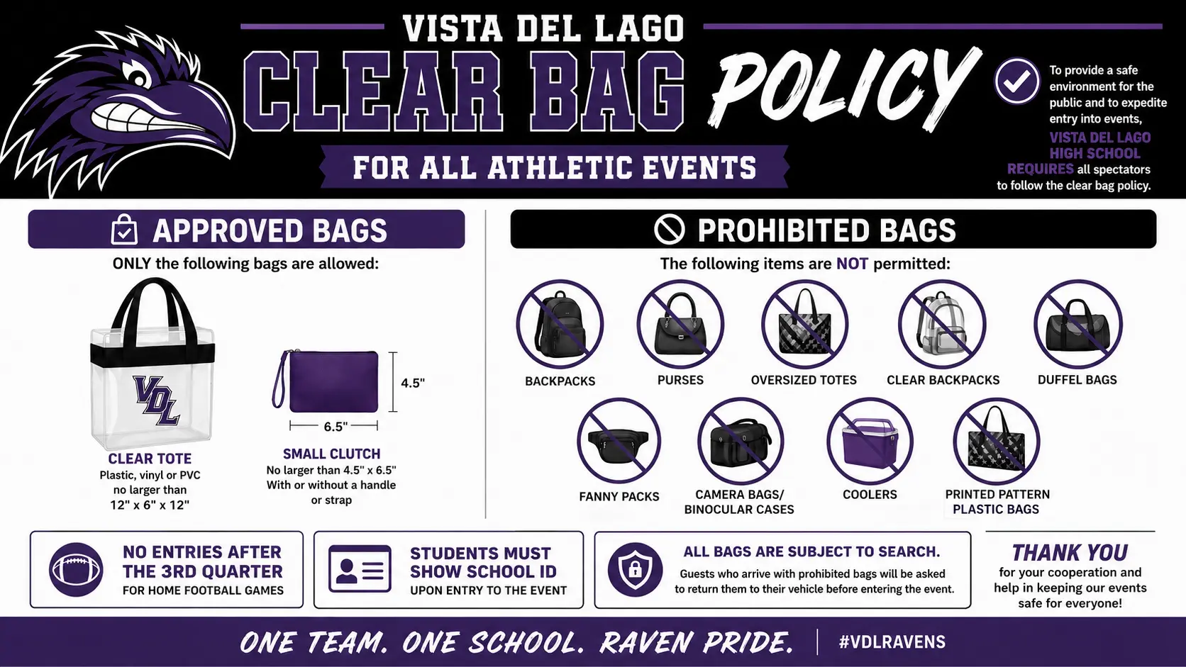 Clear Bag Policy