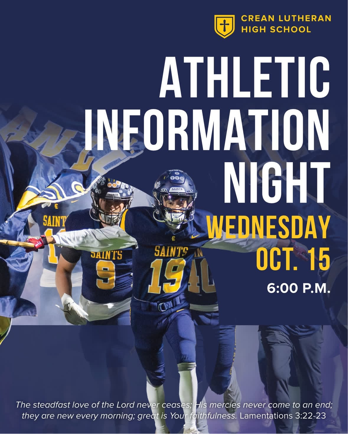 ATHLETIC INFORMATION NIGHT