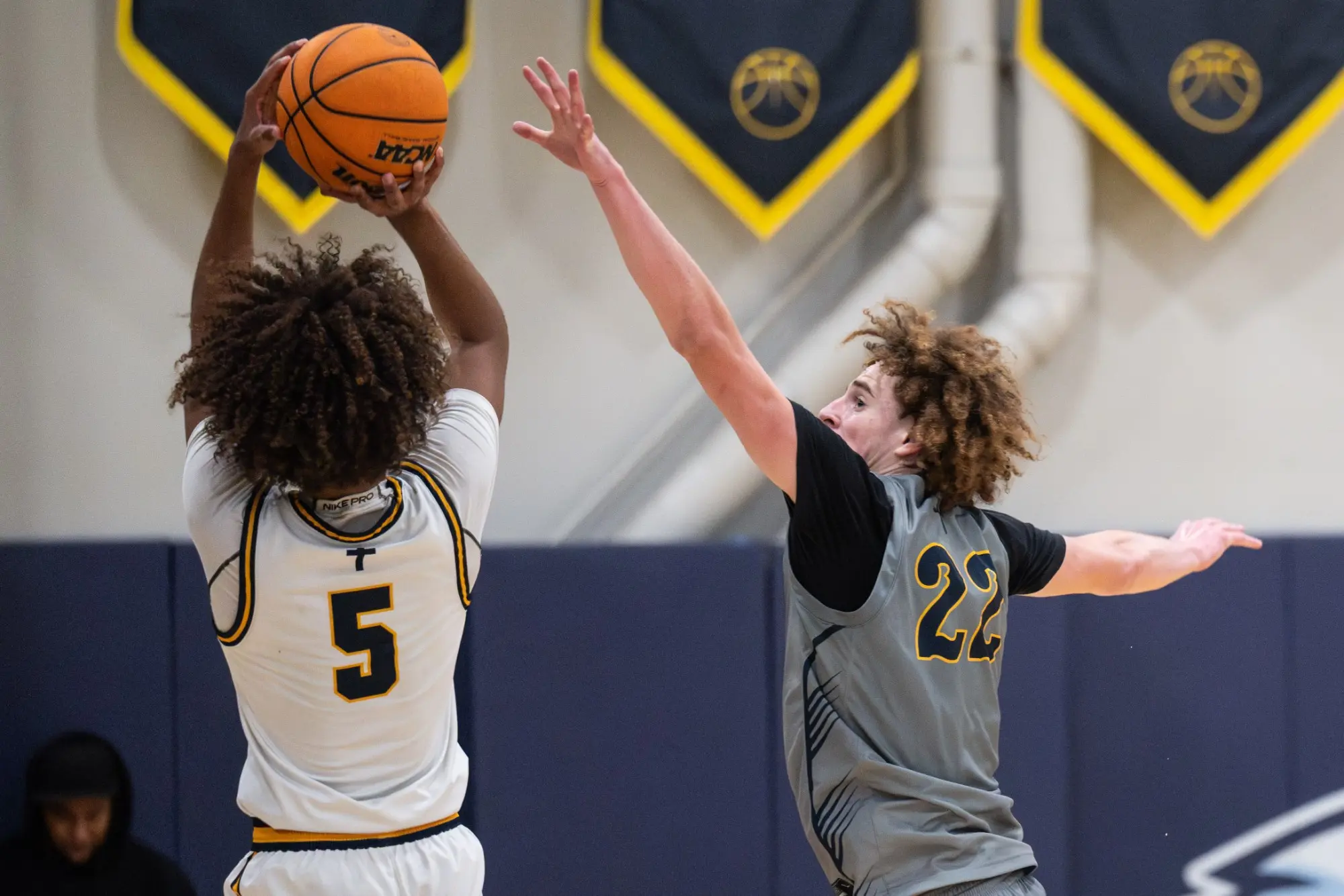 Crean Lutheran boys basketball team pulls away from Rancho Christian in Division 1 semi