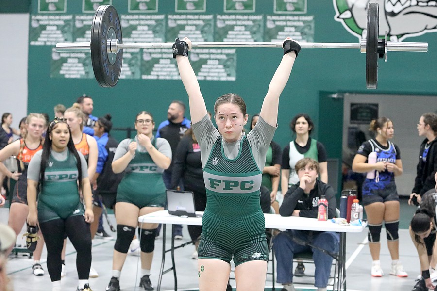 Girls Weightlifting Cruise to Pair of Victories