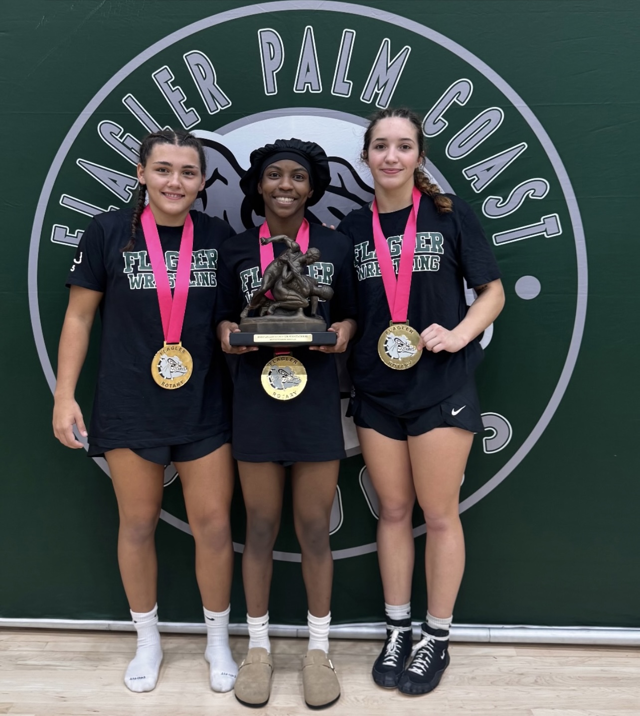 Girls Wrestling Shines at the Flagler Rotary Invitational