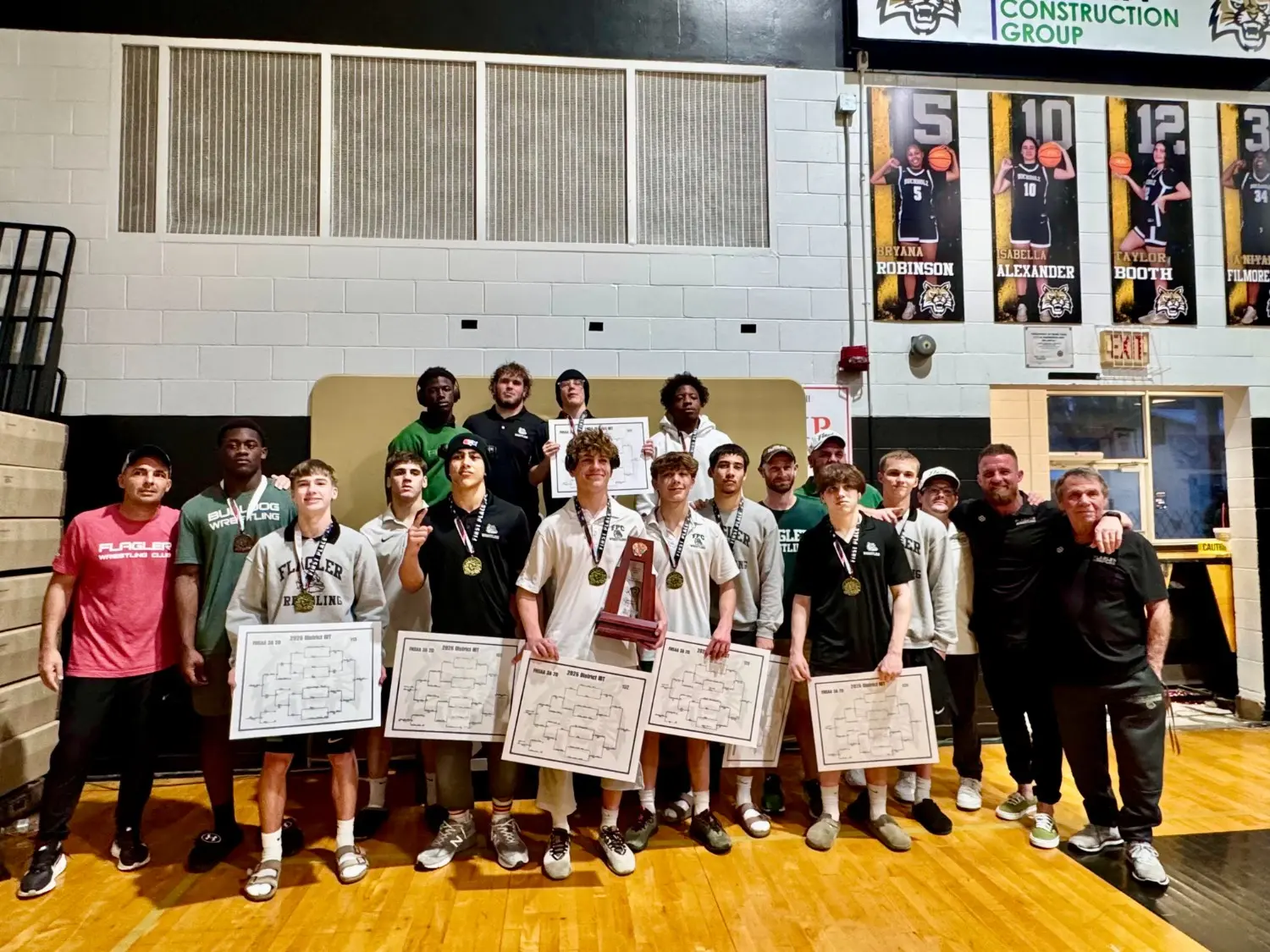 Bulldog Boys Wrestling Captures District 2-3A Championship