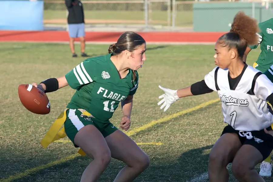 Flag Football Opens Season With Overtime Upset at Spruce Creek