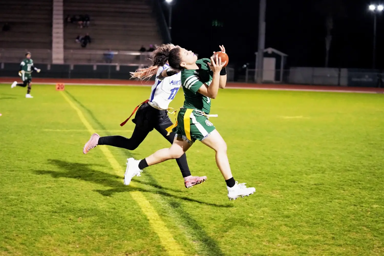 Flag Football Earns Back-to-Back Road Shutouts