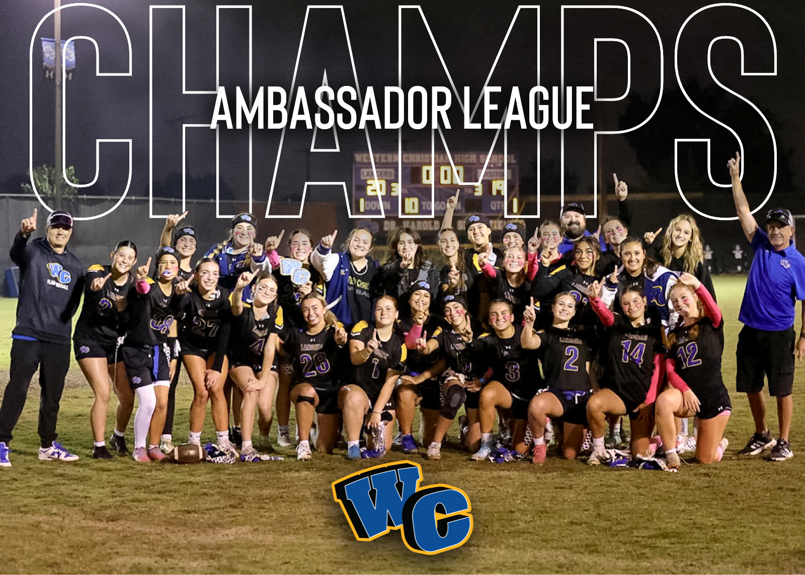 Flag Football – Back to Back League Champions