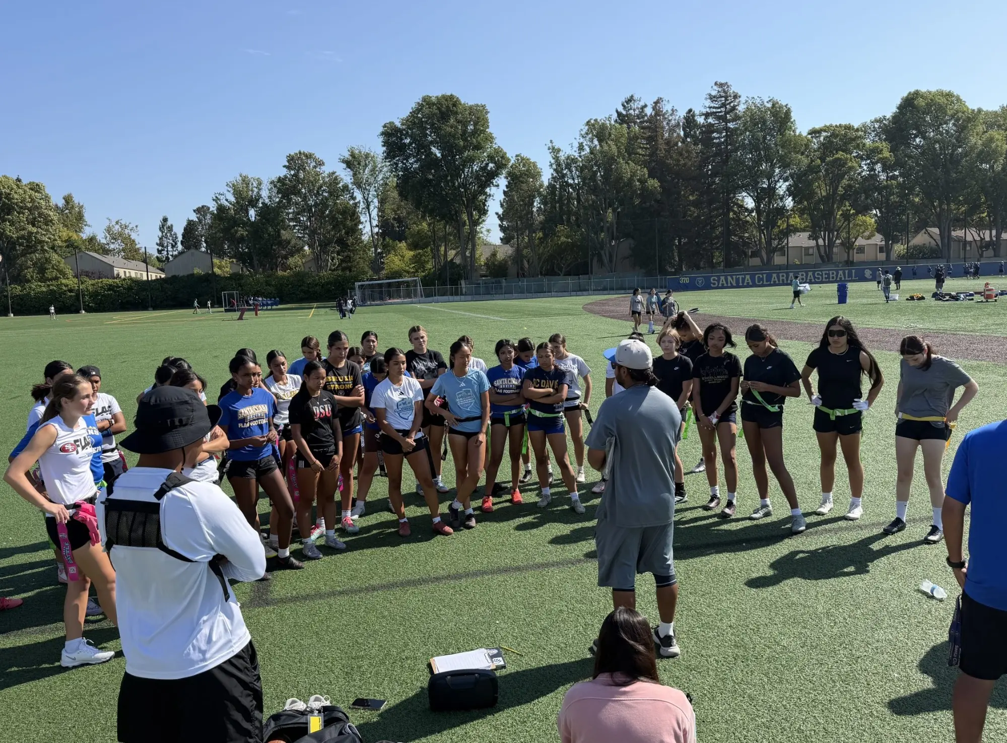 Santa Clara Flag Football Looking to Make History Again in Year 3