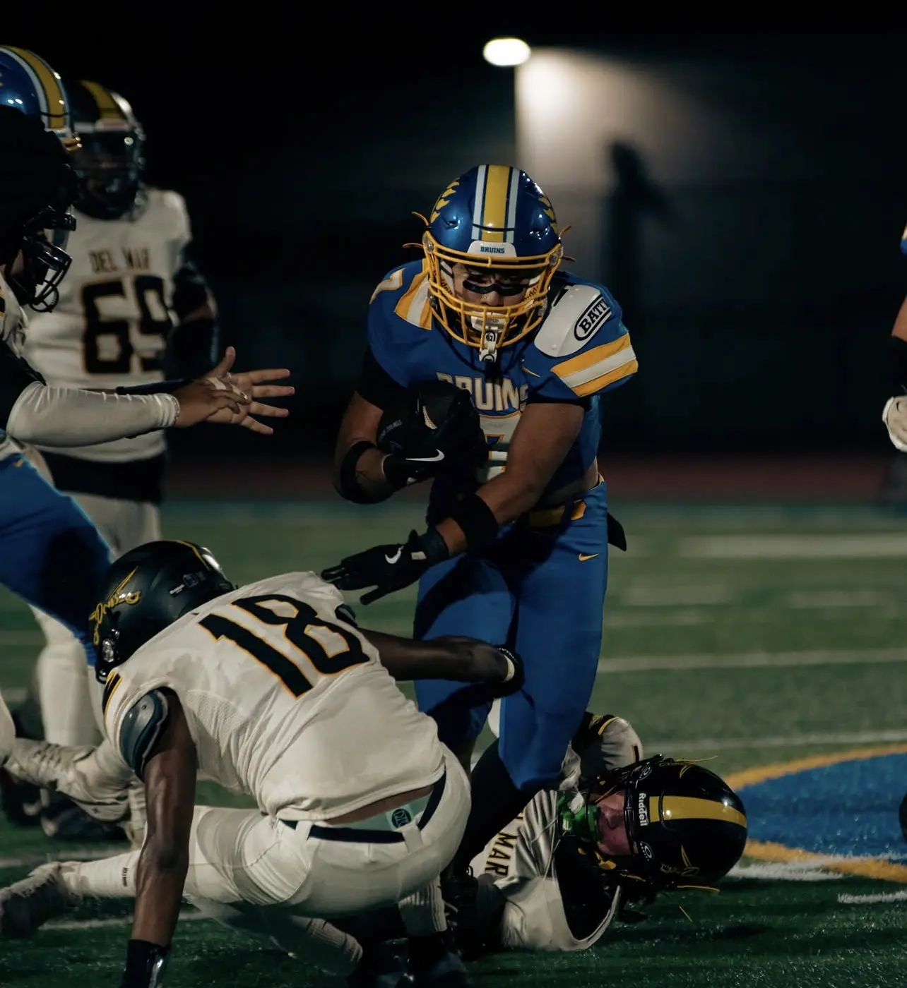 Santa Clara Defeats Del Mar 58-13 at Home