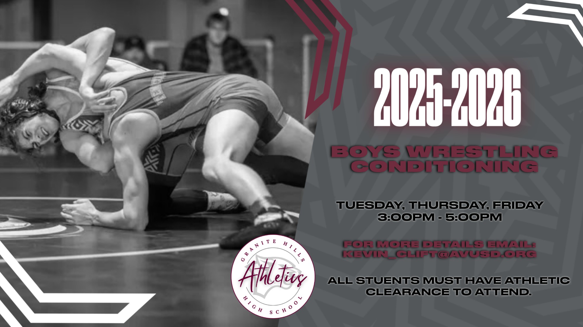 Boys Wrestling Conditioning