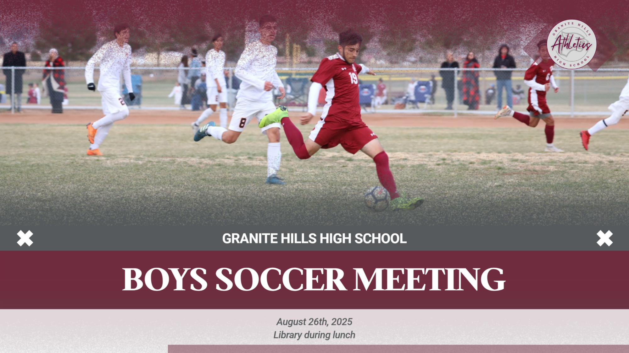 Boys Soccer Info Meeting
