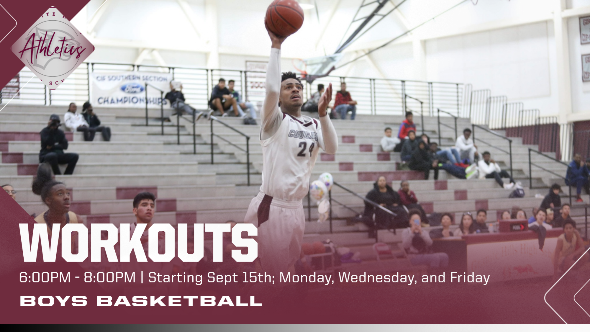 Come Join Granite Hills Boys Basketball Workouts!