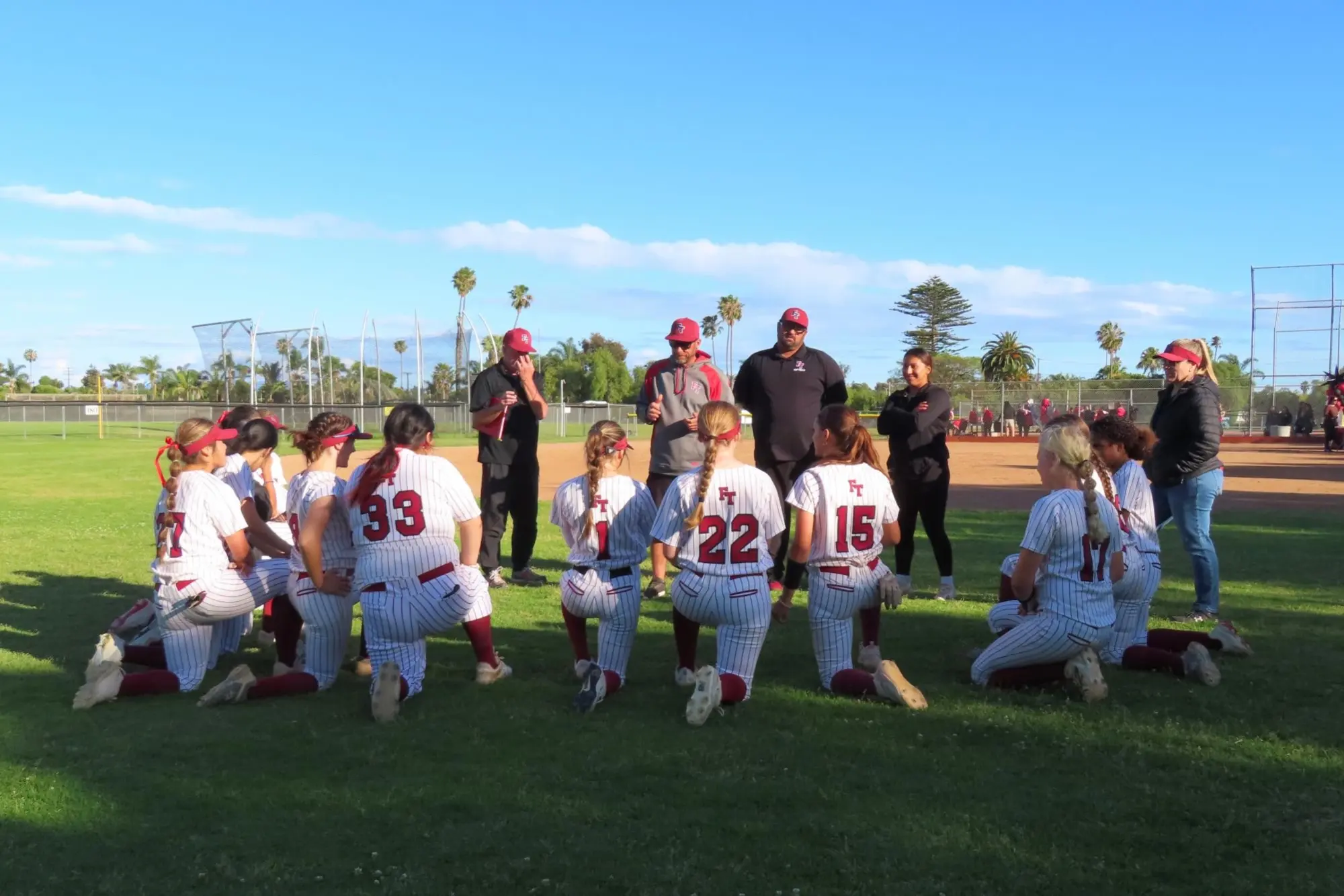 Softball defeats Bishop on Senior Night