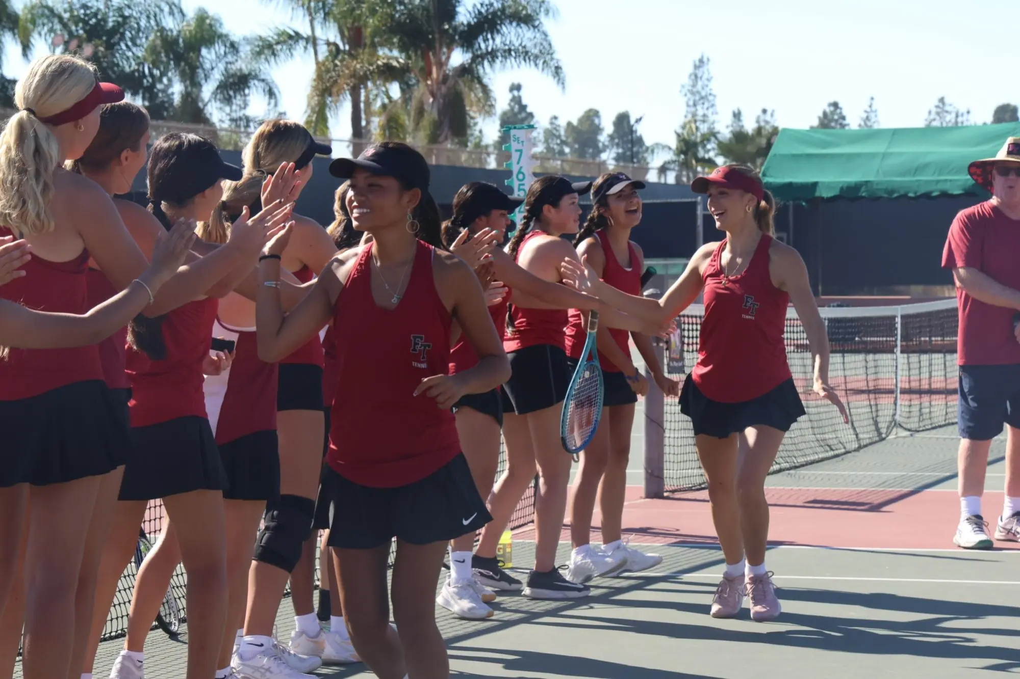 Girls Tennis Senior Night