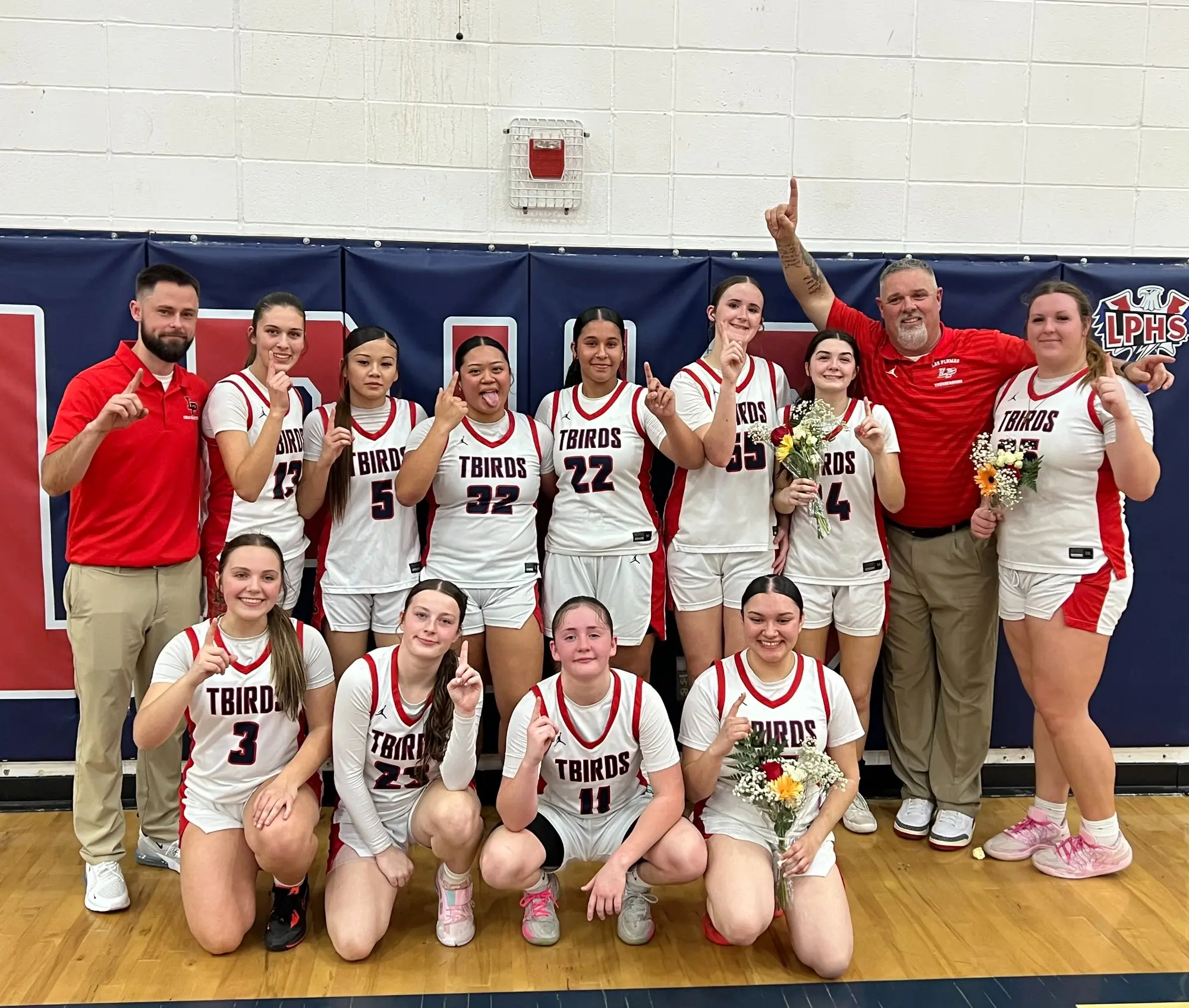Varsity Girls Basketball Captures 3rd Consecutive League Championship.