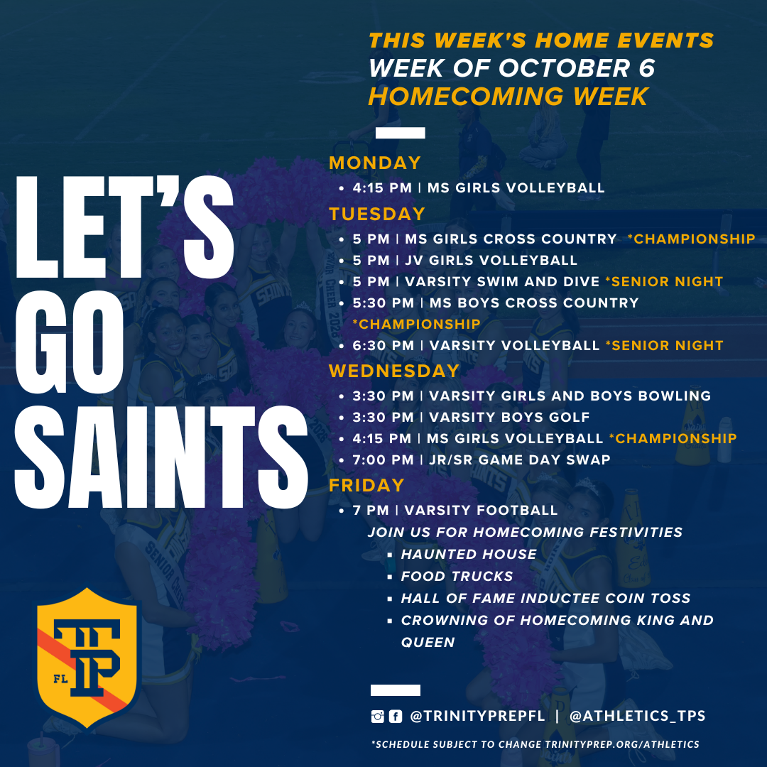 Home Events This Week