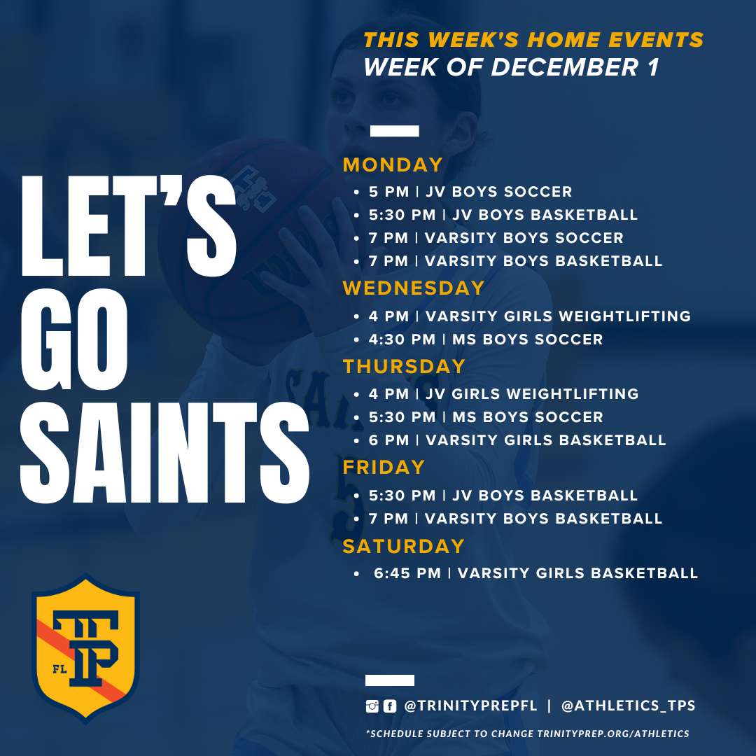 Home Events This Week