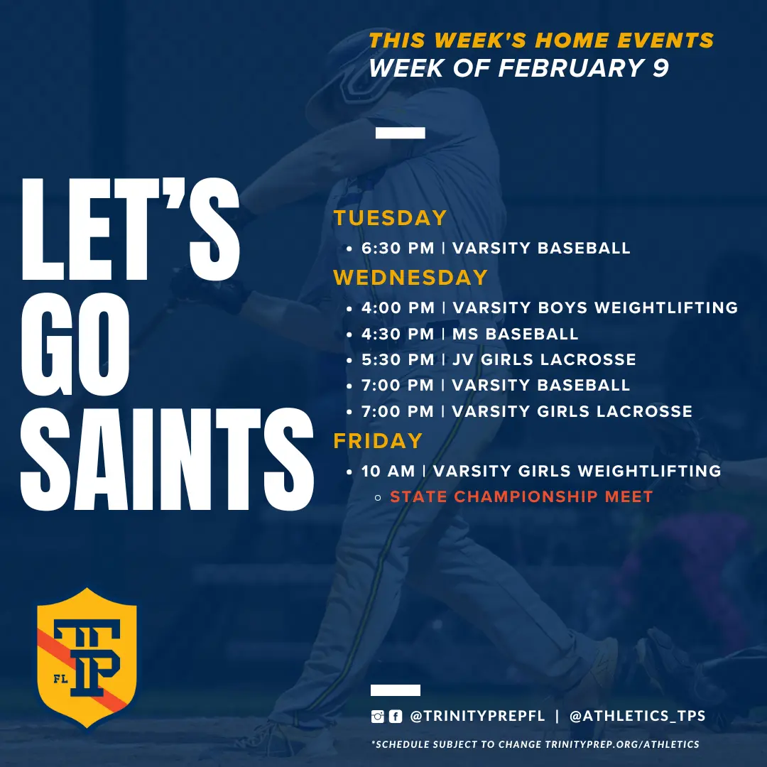 Home Events This Week