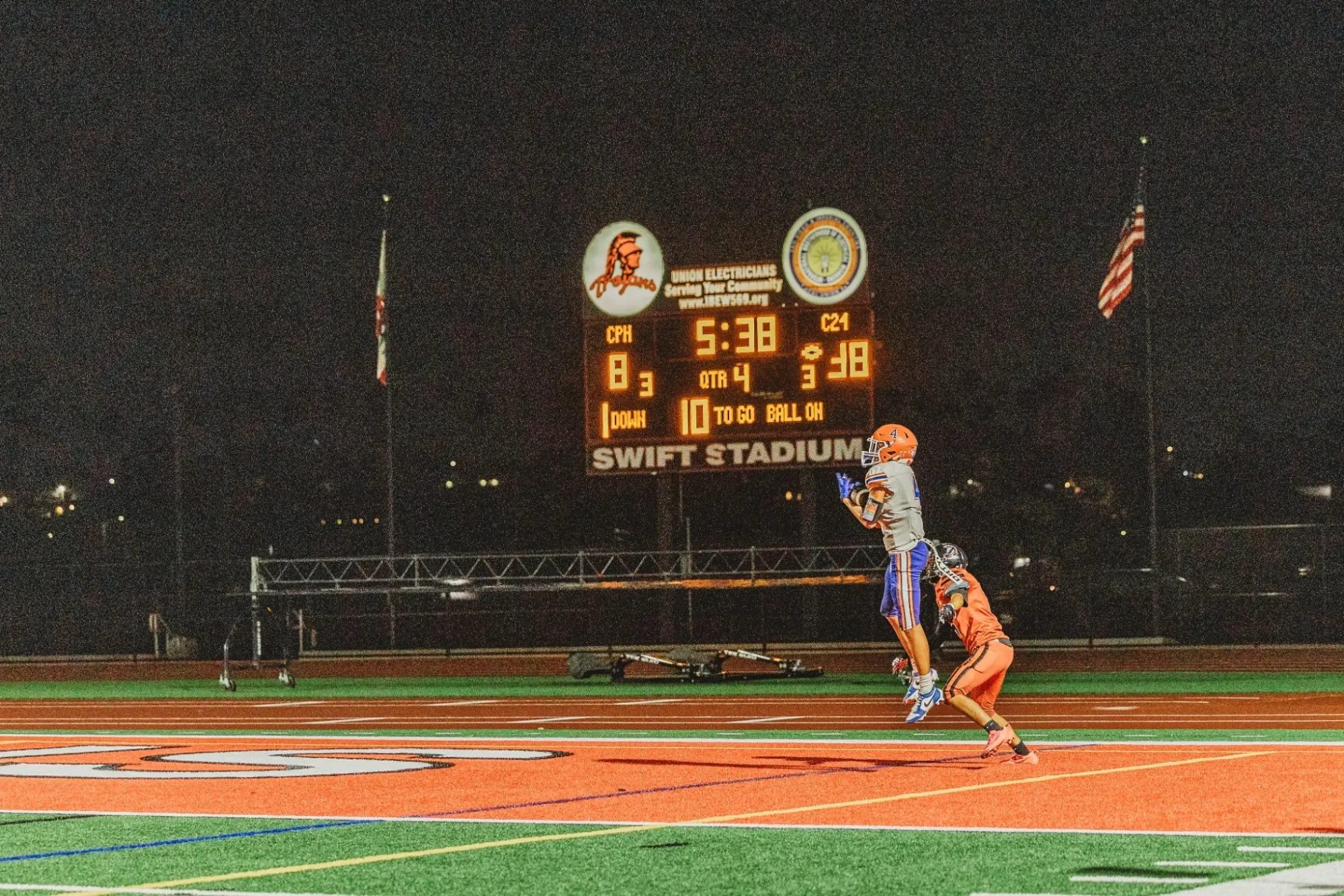 Clairemont Captains Earn First Win of the Season with 40-8 Victory Over Castle Park