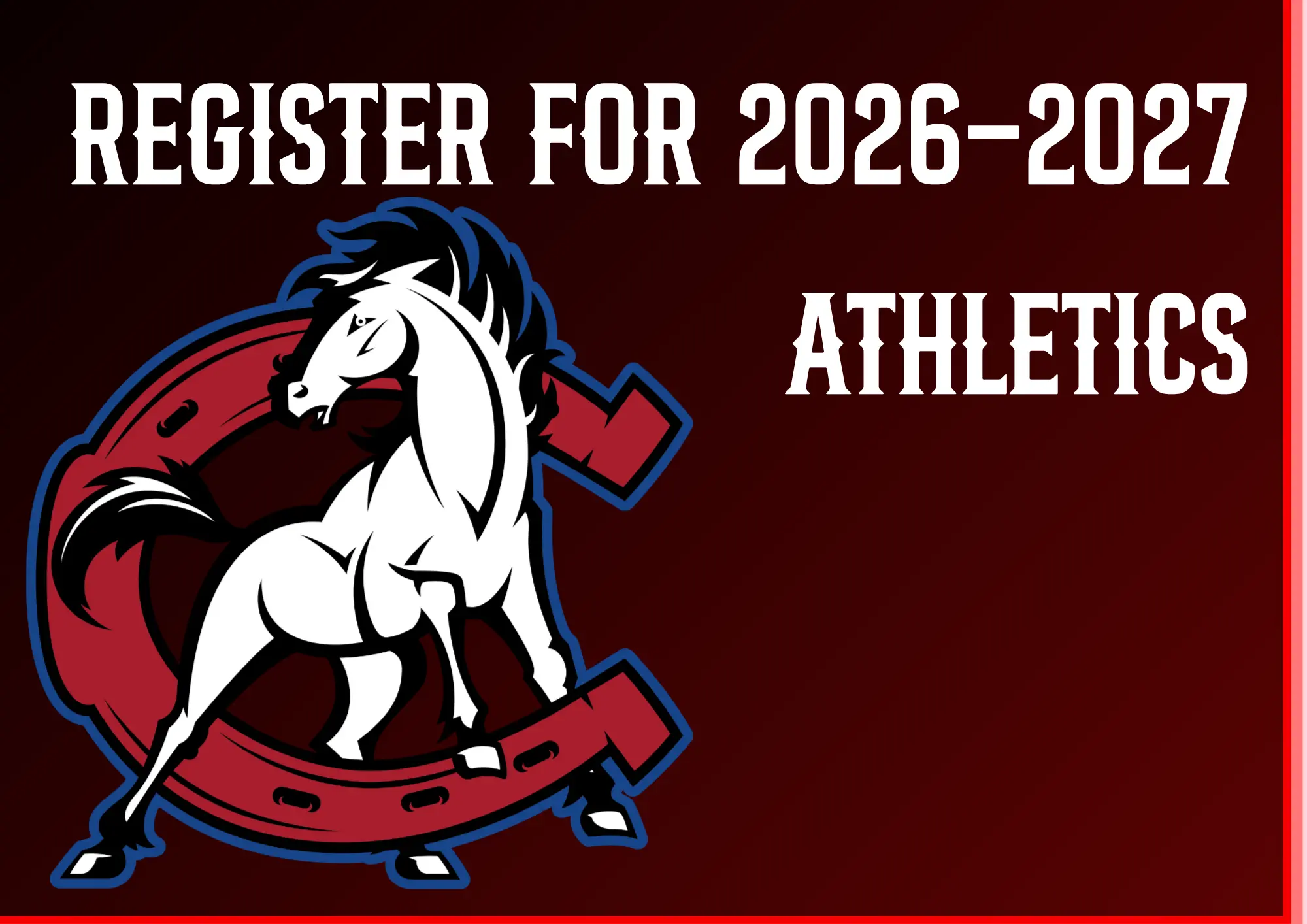 Register for 26-27 Sports on Athletic Clearance