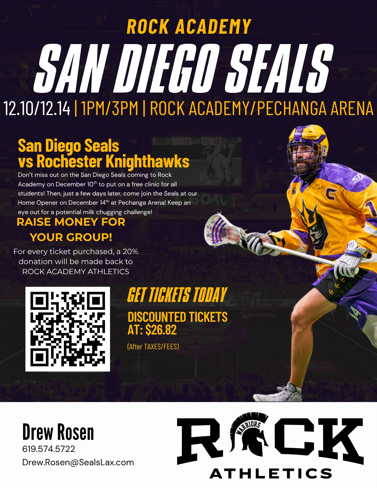 🥍 San Diego Seals Lacrosse Opportunities