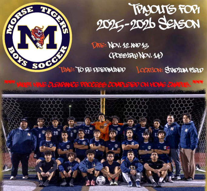 Boys Soccer Tryouts Nov 12 & 13