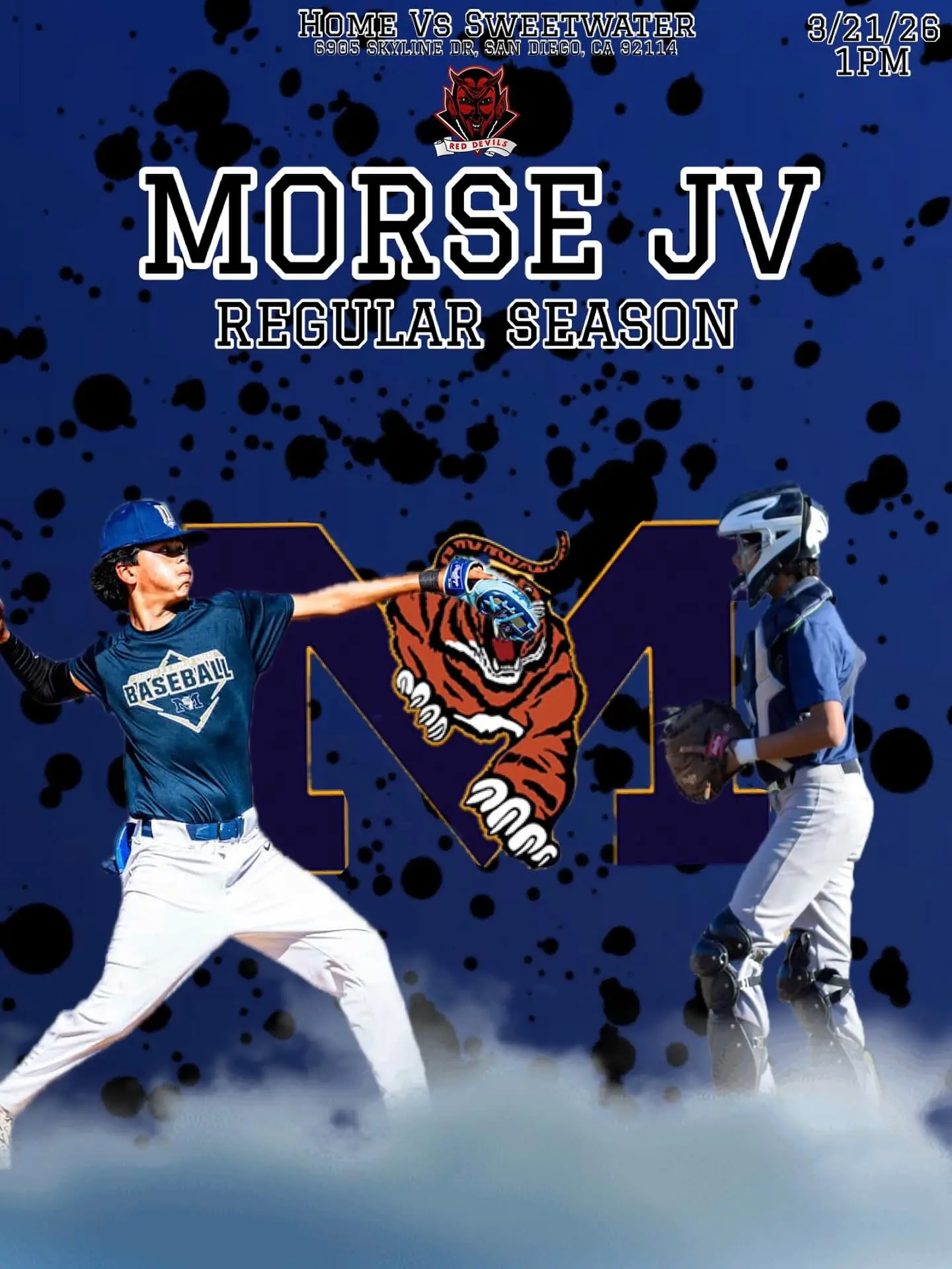 JV Baseball 21Mar @ HOME 1pm