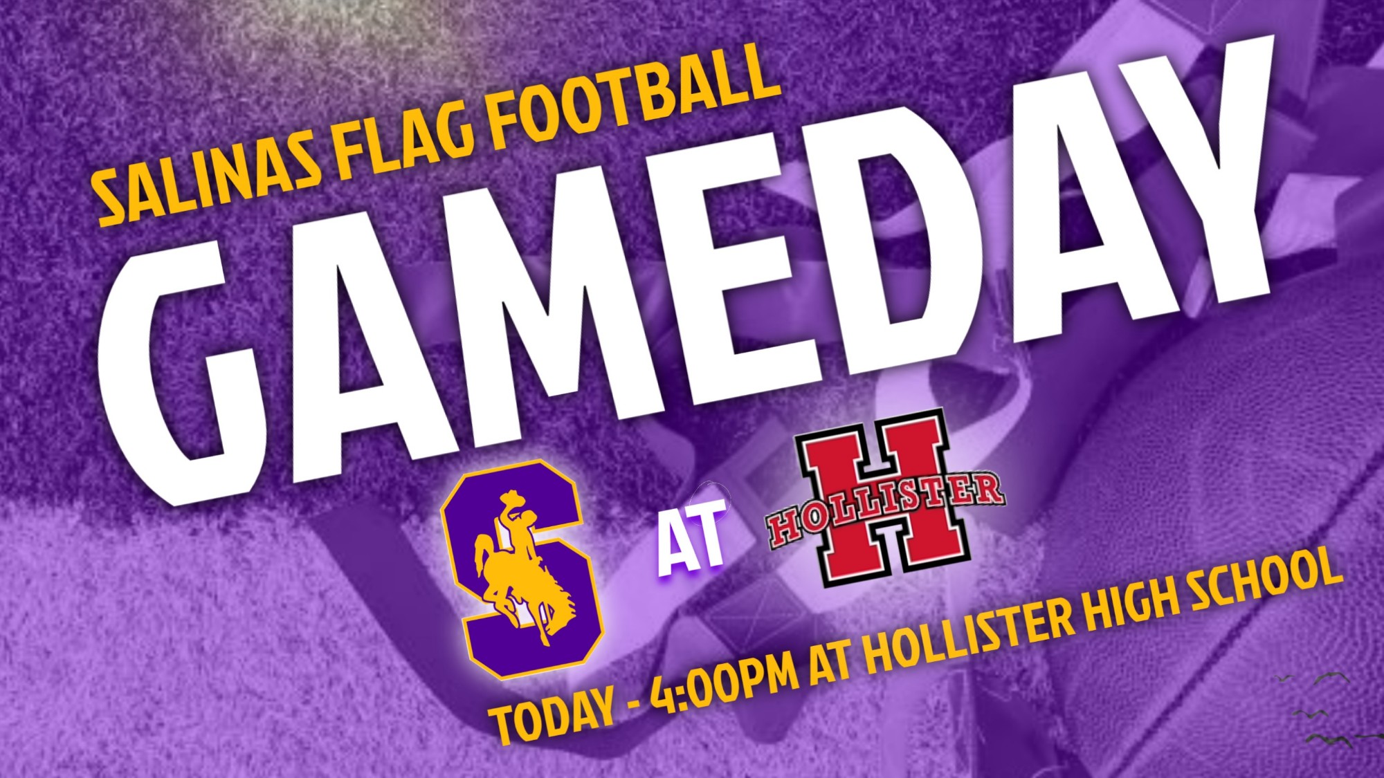 Flag Football Today at Hollister