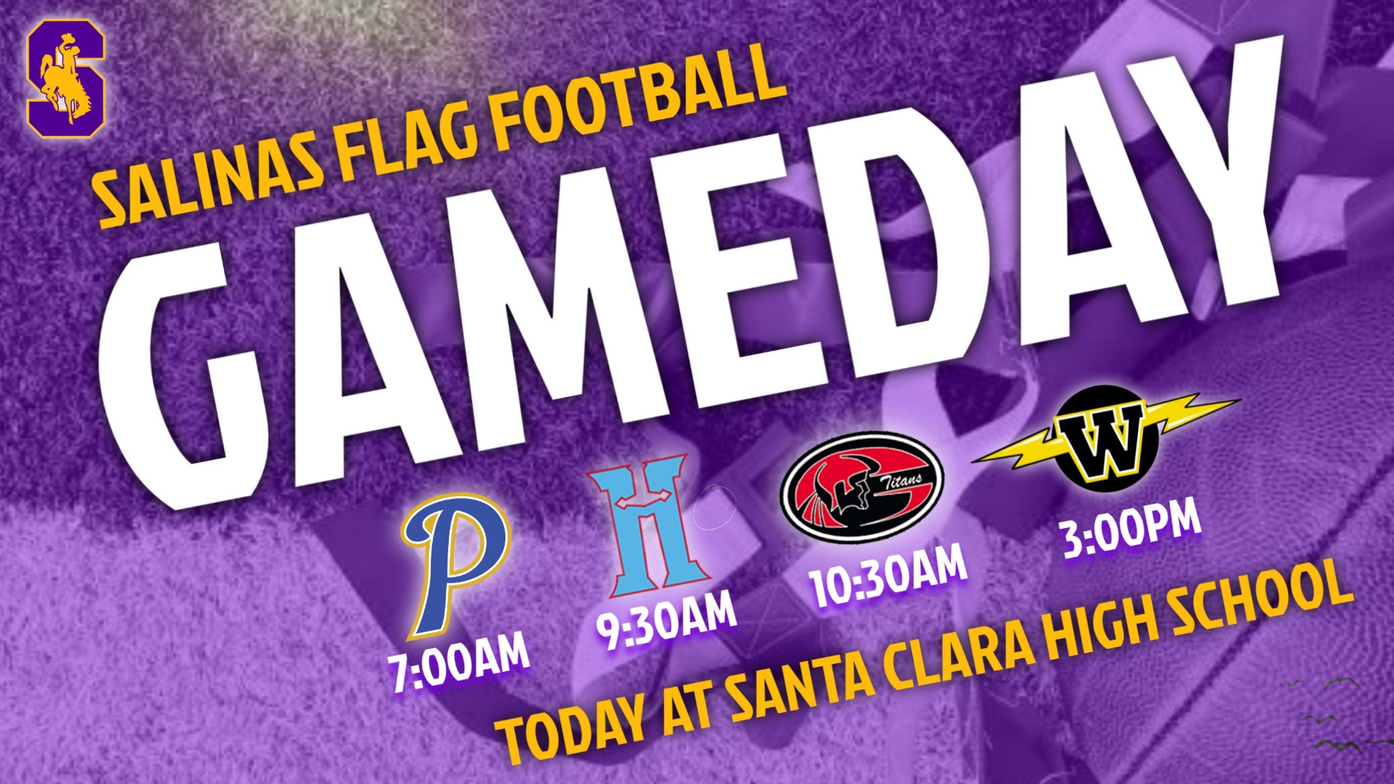 Flag Football Today at Santa Cruz Invitational