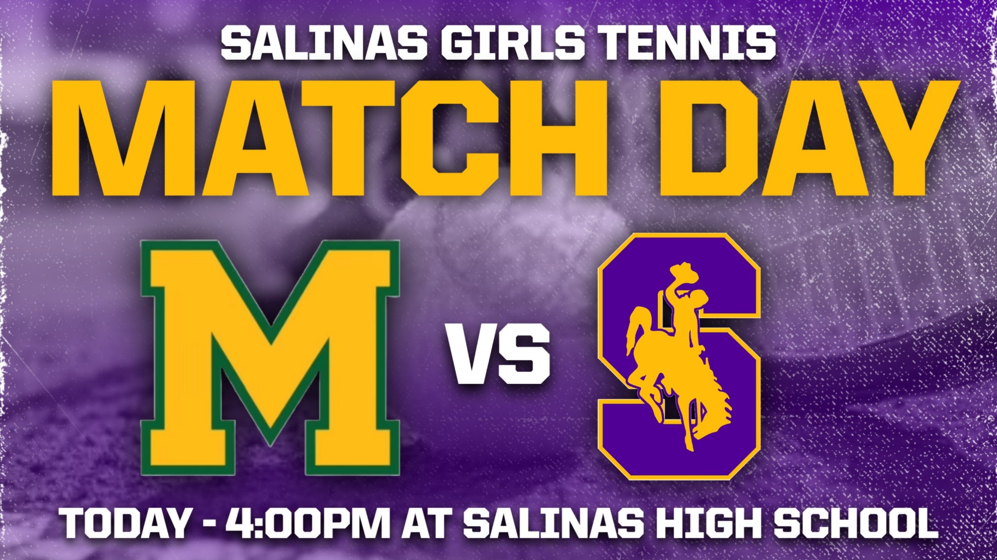 Girls Tennis Today vs Monterey
