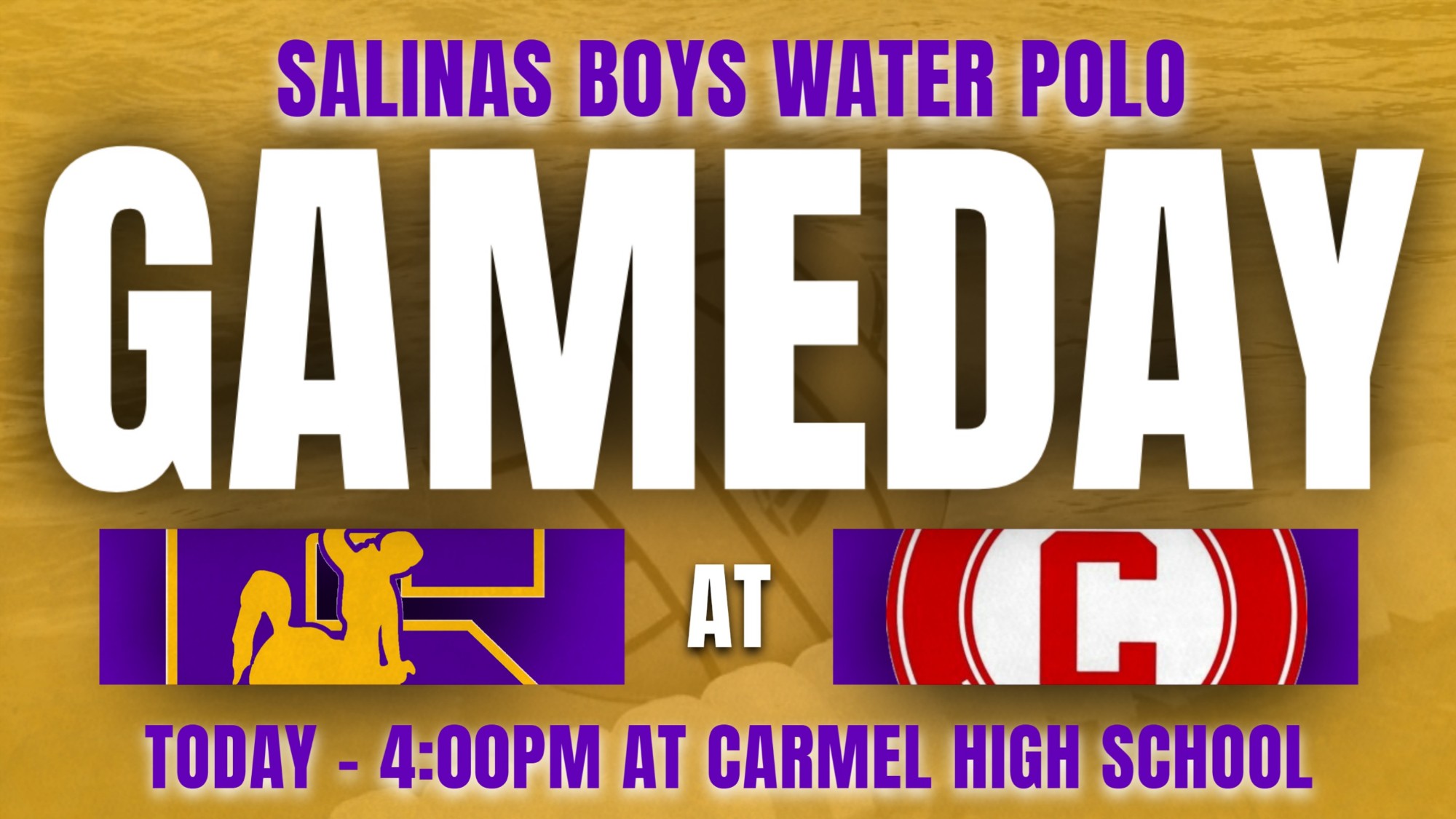 Boys Water Polo Today at Carmel