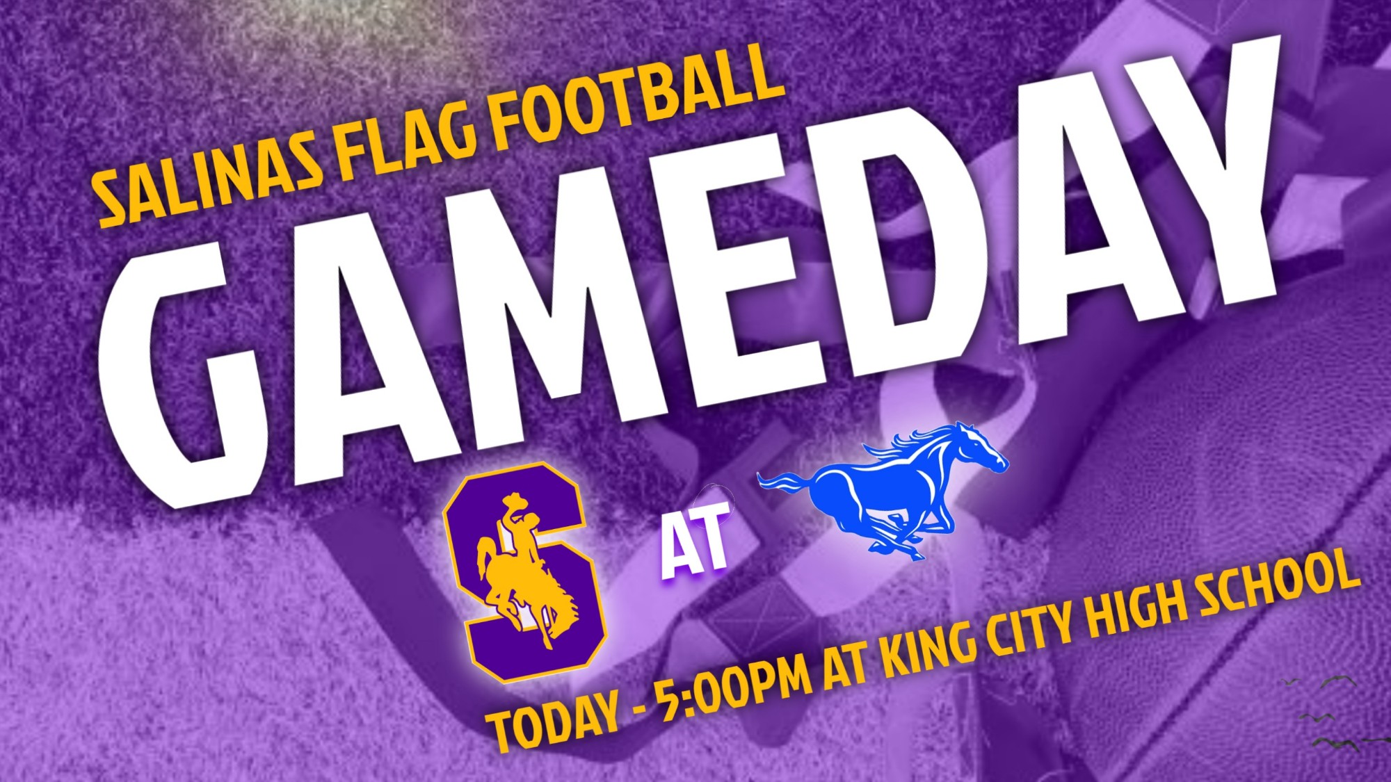 Flag Football Today at King City