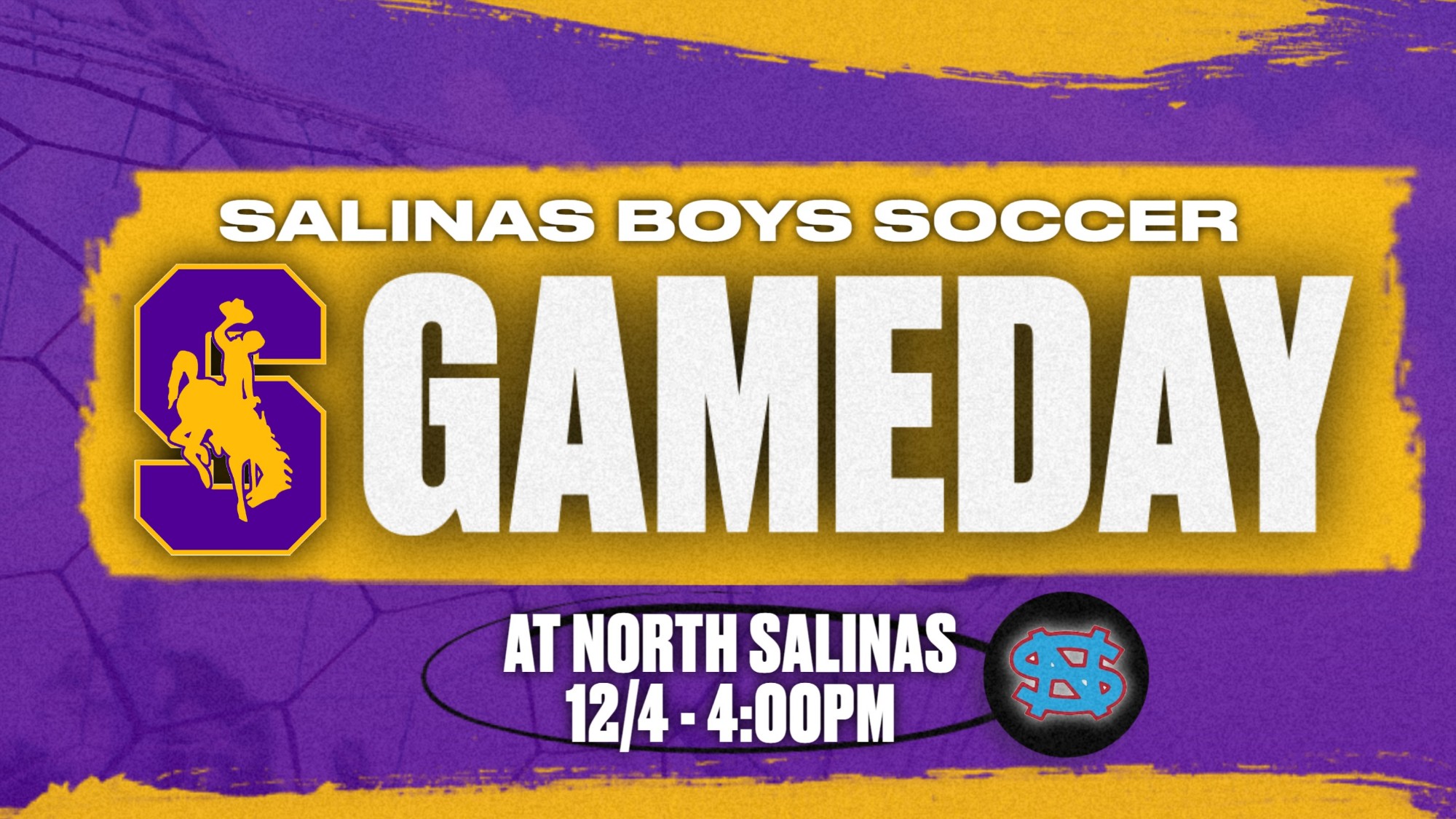 Boys Soccer Tonight at North Salinas
