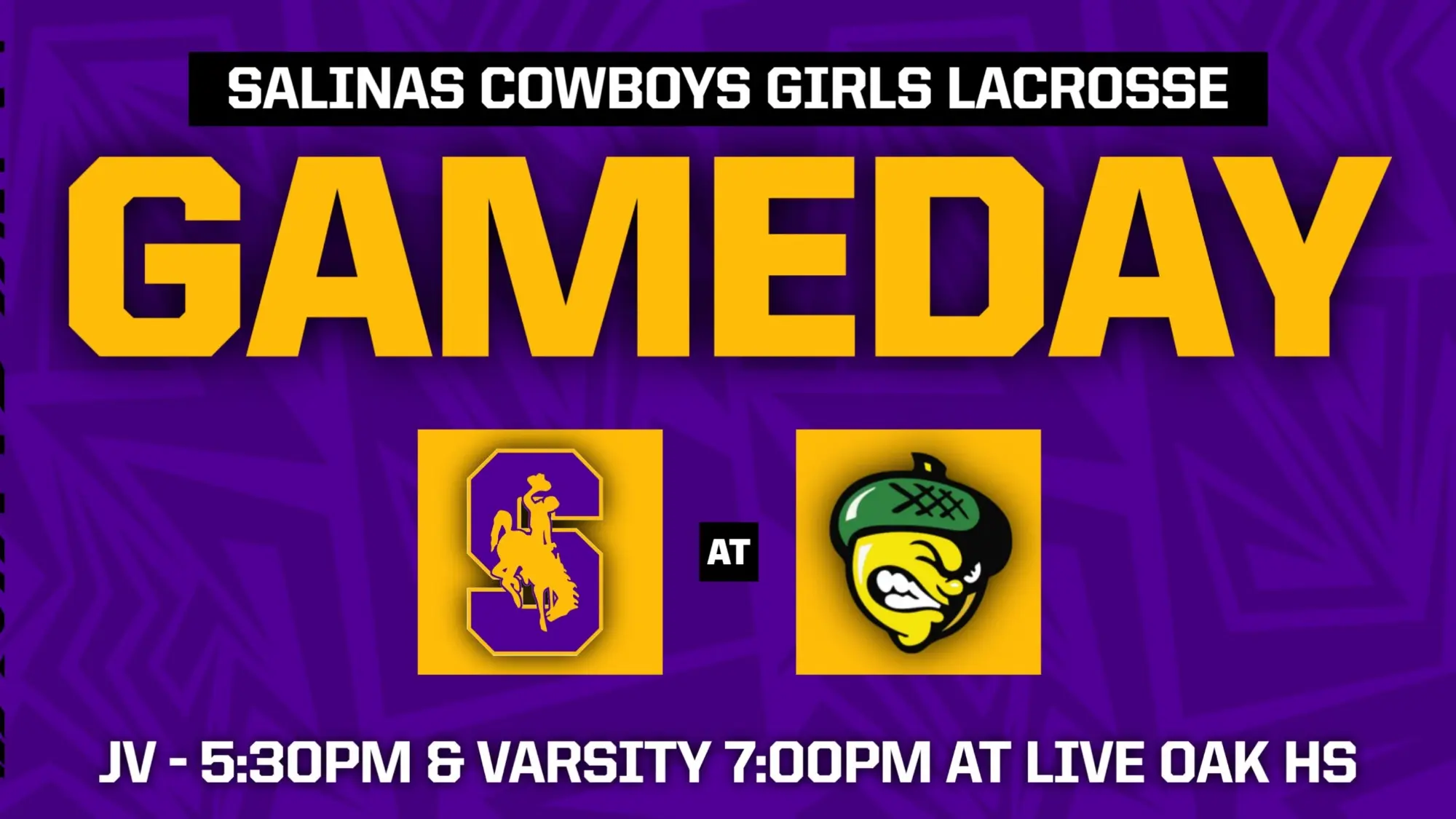 Girls Lacrosse Tonight at Live Oak