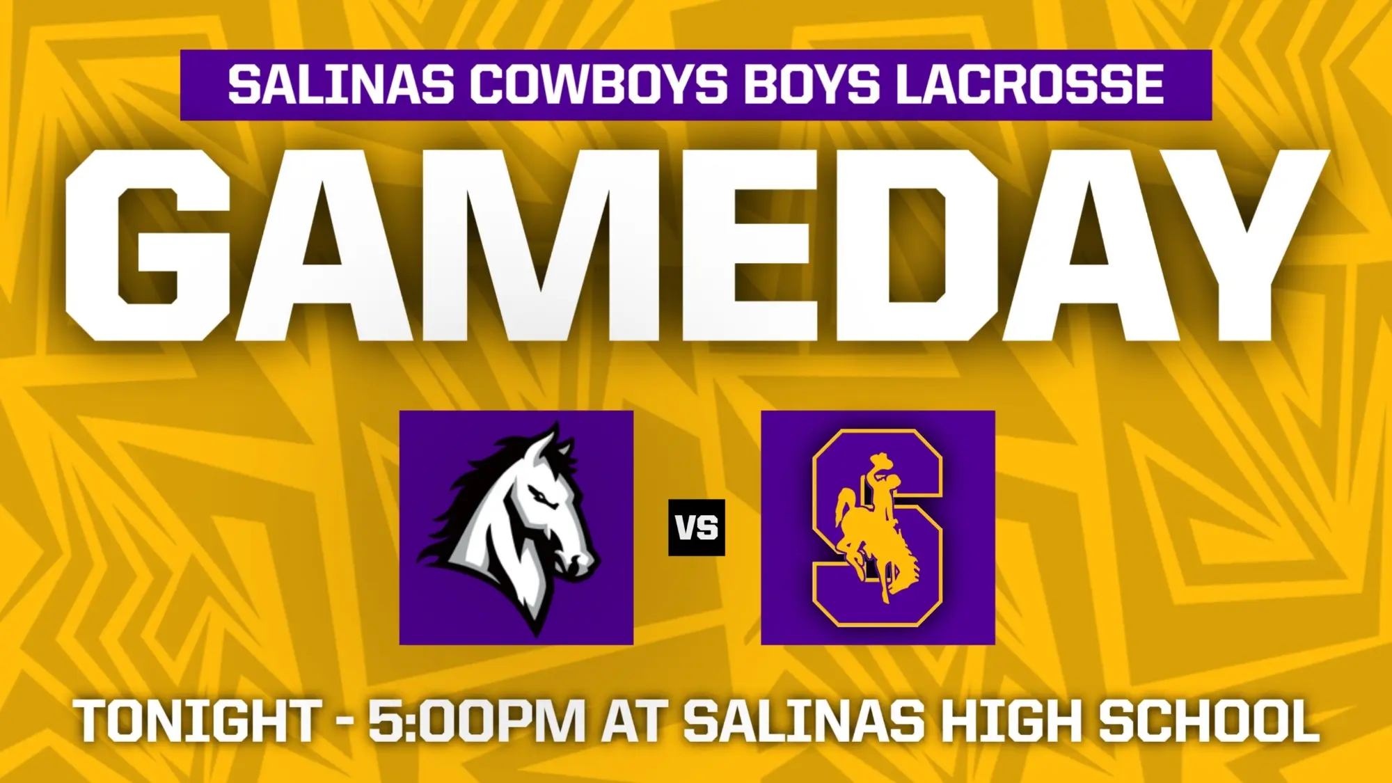Boys Lacrosse Tonight vs Monte Vista Christian