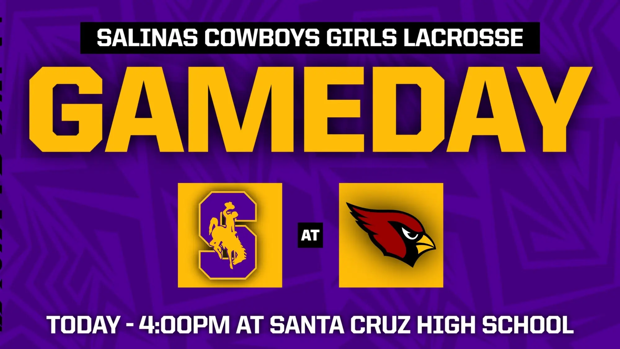 Girls Lacrosse Today at Santa Cruz