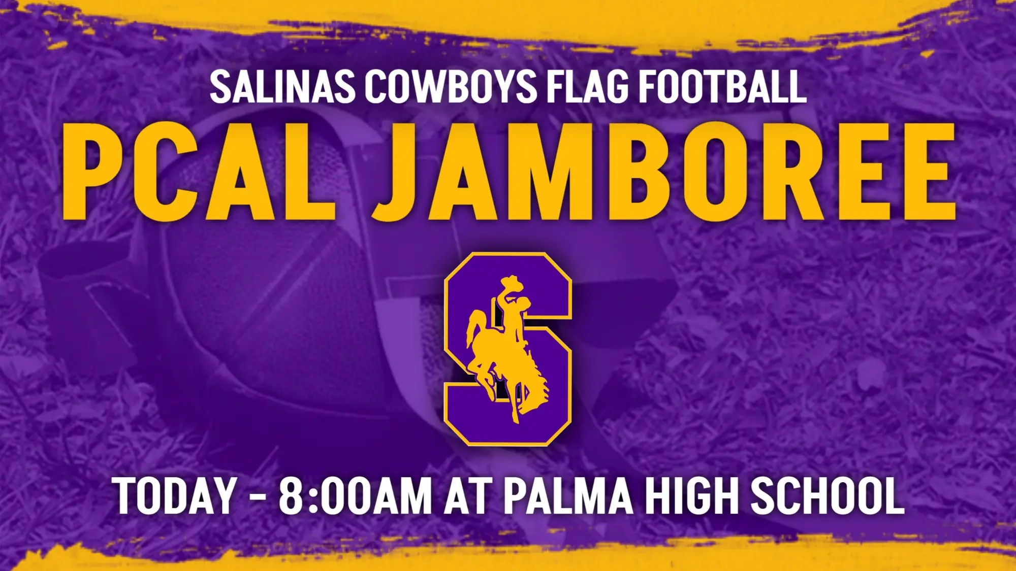 Flag Football Today at PCAL Jamboree
