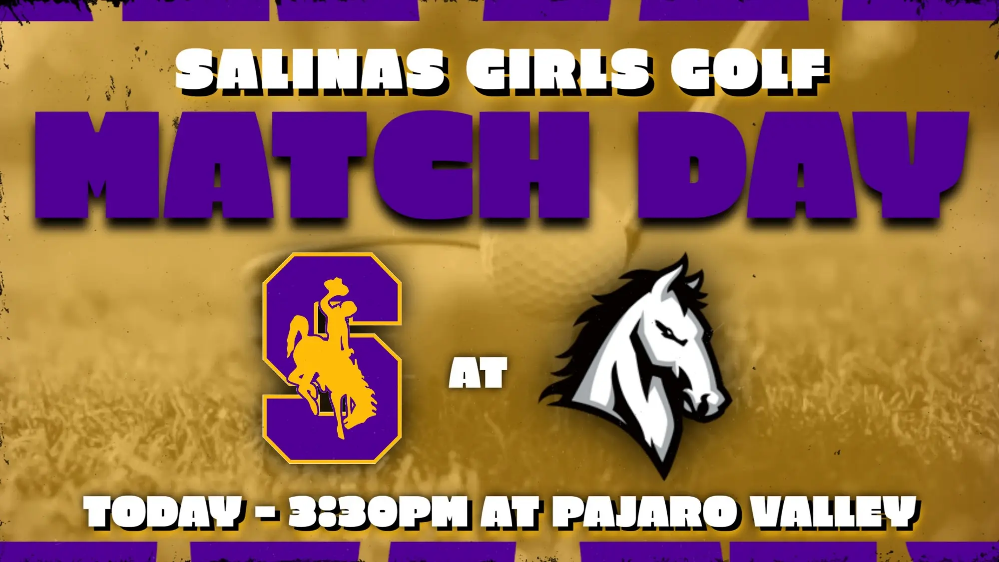Girls Golf Today at Monte Vista Christian