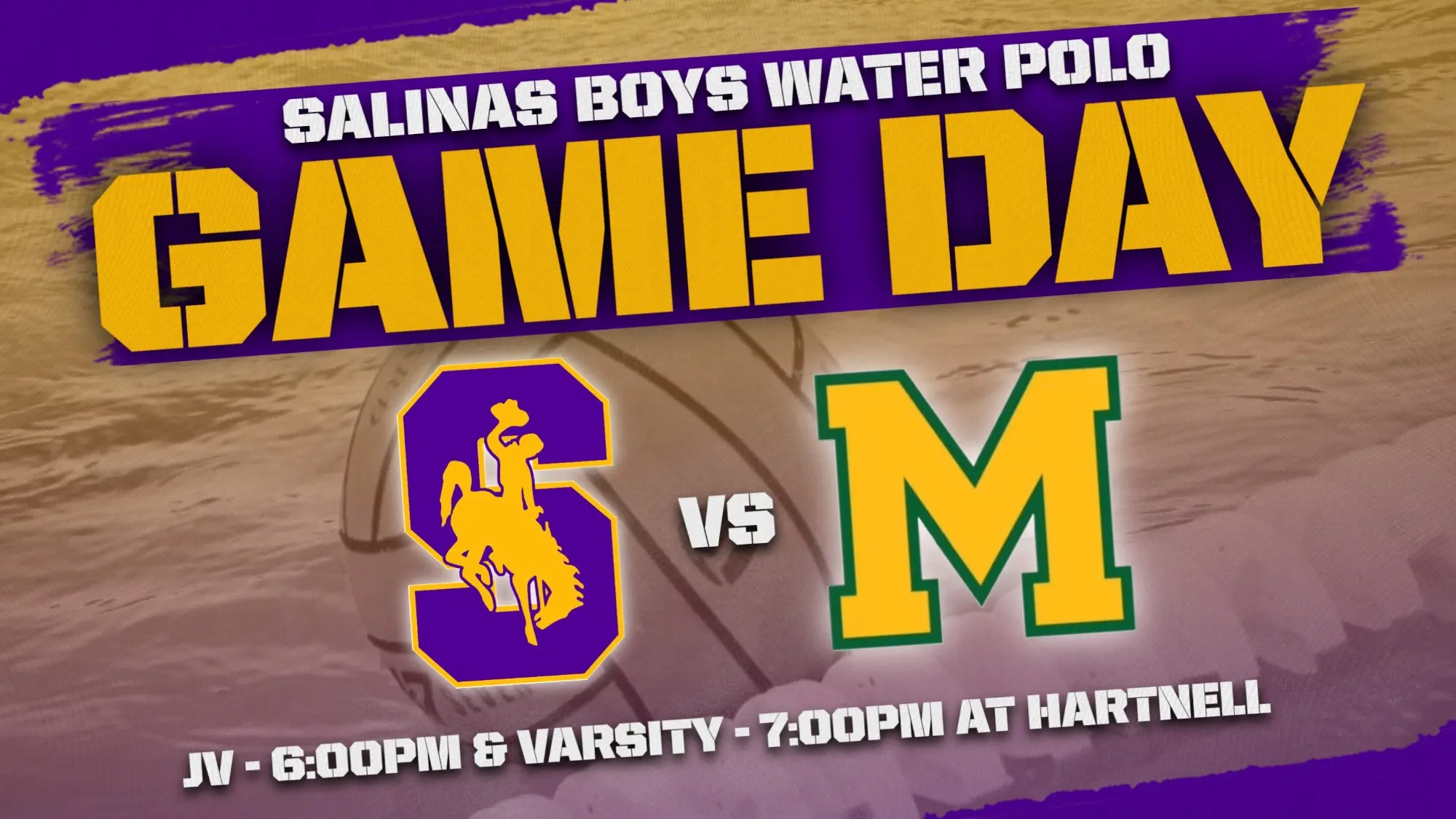 Boys Water Polo Tonight vs Monterey