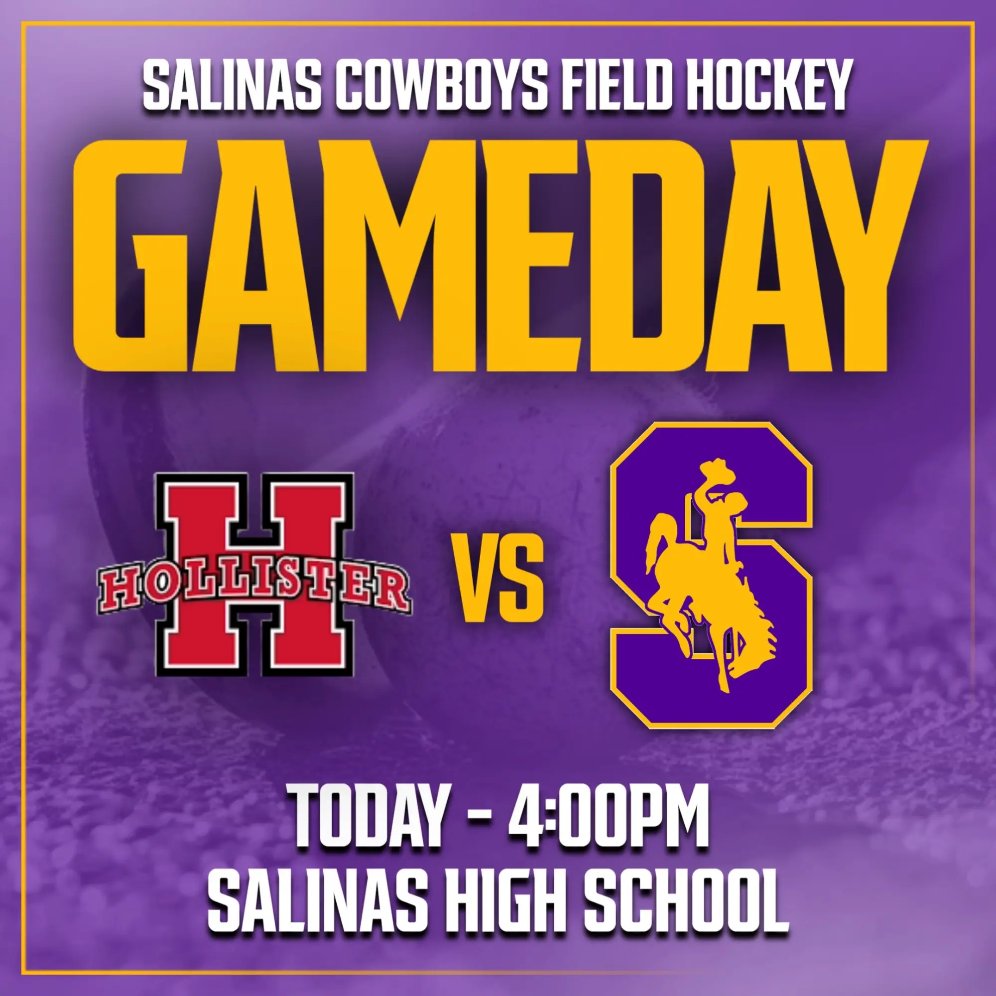 Field Hockey Today vs Hollister