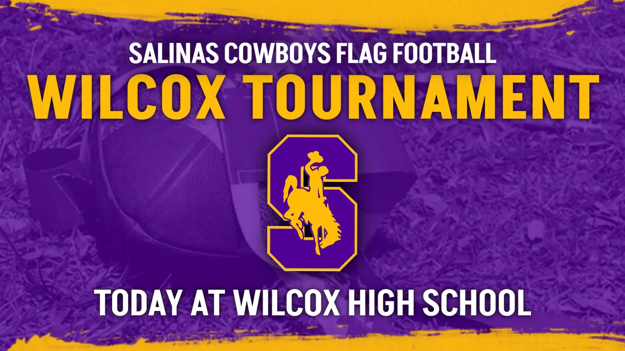 Flag Football Today at Wilcox Tournament