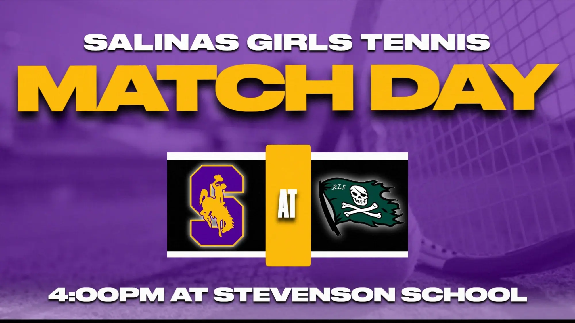 Girls Tennis Today at Stevenson