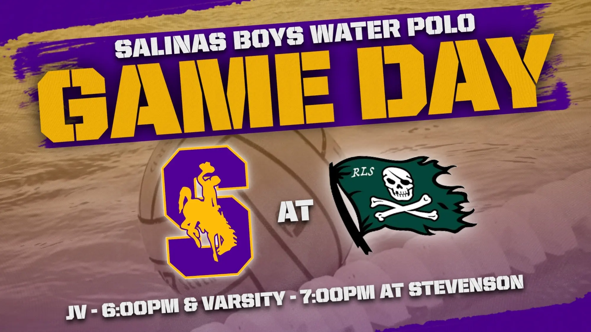 Boys Water Polo Tonight at Stevenson