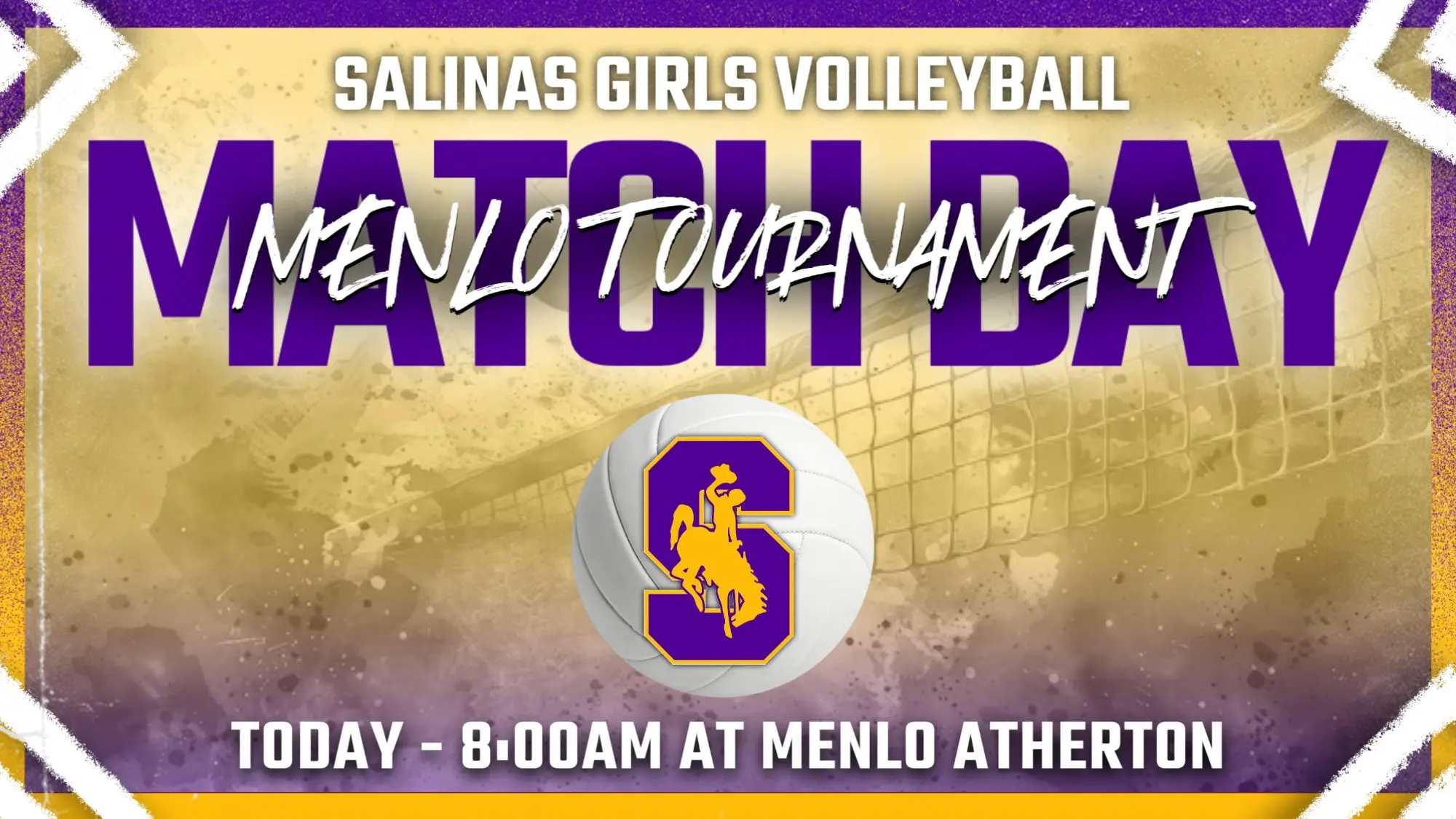Girls Volleyball Today at Menlo Tournament